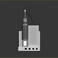 Microscope Metallographic Microscope Tools Microscope Living Supplies 3d model