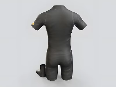 diving suit 3d model