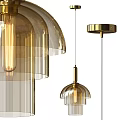 Modern Pendant Lights With Glass Shades Metal Accents Various Designs And Stylish Details