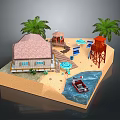 Game Environment Game Scene Fairy Tale Scene Fairy Tale Magic Scene Magic Item Fantasy Scene 3d model