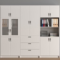 Modern Filing Cabinet Modern Office Filing Cabinet Bookcase Filing Cabinet 3d model