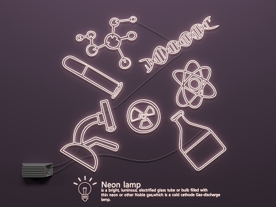 Neon Light 3d model