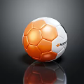 Durable Hummel Orange And White Football Classic Design Sports Equipment