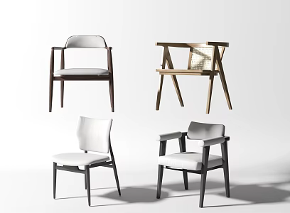 Modern Dining Chair 3d model