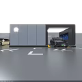 Industrial Electric Vehicle Charging Station With Smart Parking And Digital