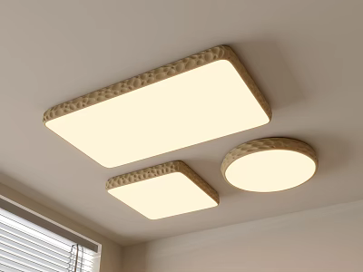 Modern Ceiling Lamp Geometric Ceiling Lamp Bedroom Lamp Art Shape Lamp Fashion Living Room Lamp Combination 3d model