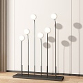 Light Luxury Floor Lamp 3d model