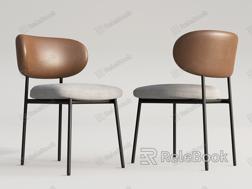 Modern Dining Chair Single Chair model