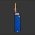 Lighter Mechanical Lighter Kerosene Lighter Windproof Lighter Realistic 3d model