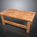 Wooden Kids Table with Simple Design for Children Study and Playroom