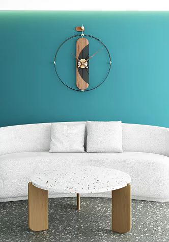 Modern Clock 3d model