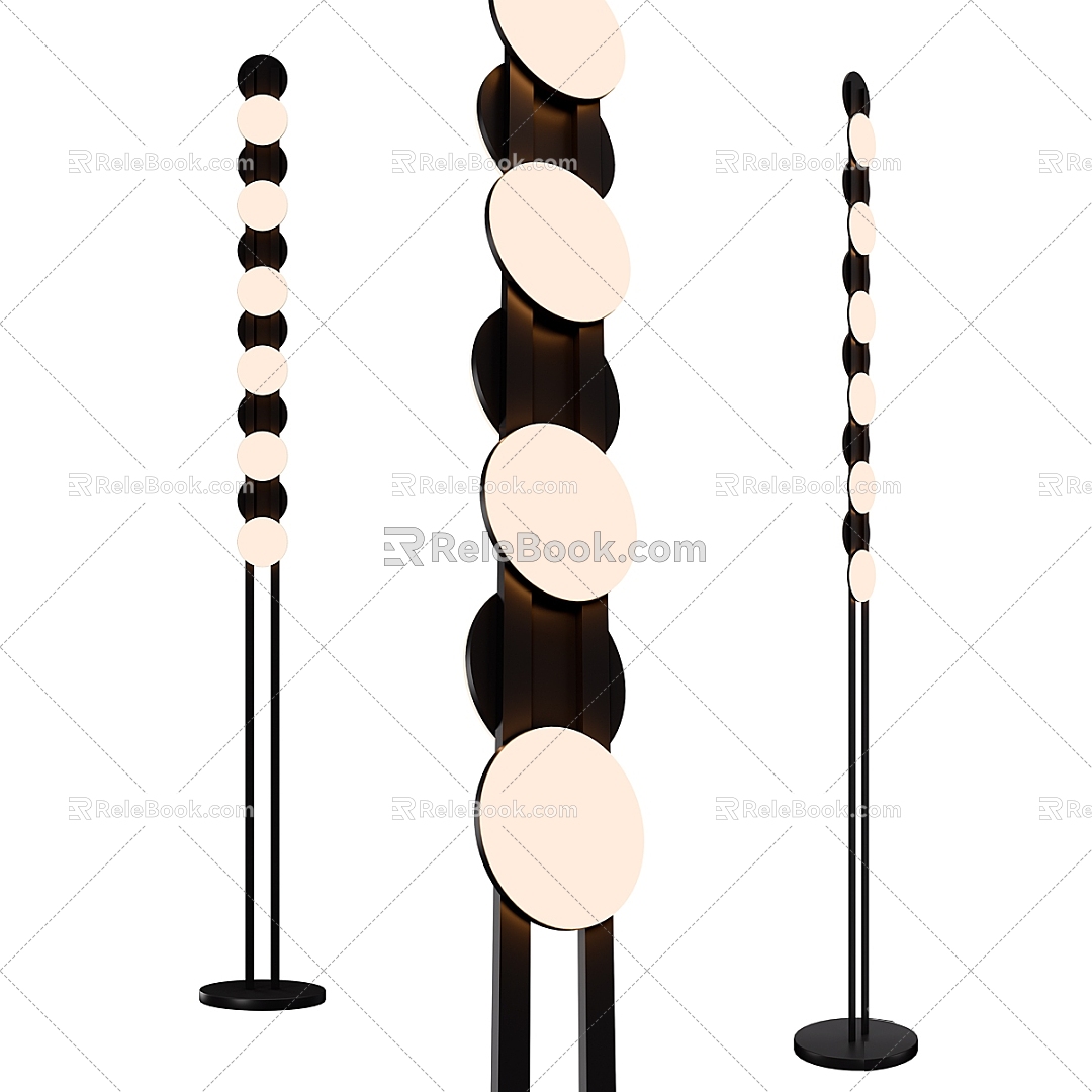 Modern minimalist floor lamp floor lamp 3d model