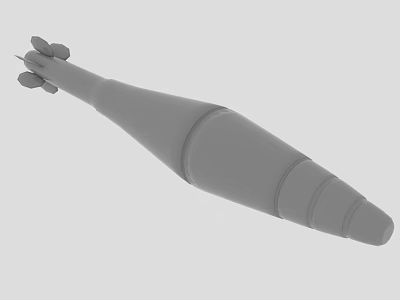 Modern parts up 3d model