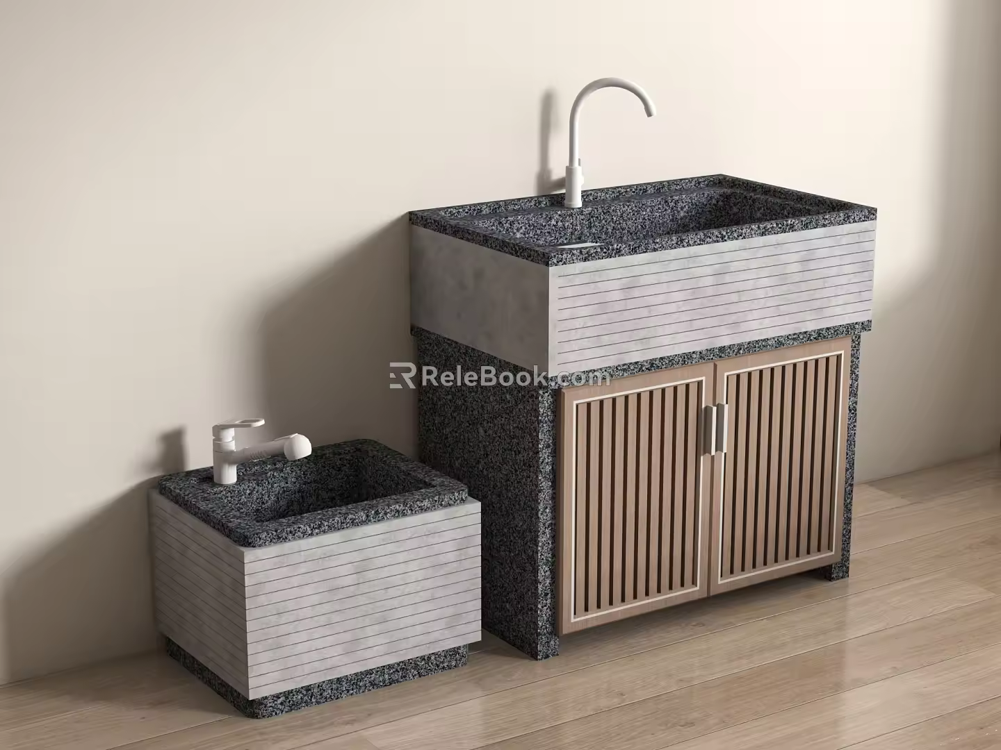 Sink sink mop pool 3d model