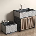Sink sink mop pool 3d model