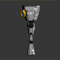 Robot Assistant Small Robot Butler Robot Butler Figure Game Figure 3d model