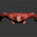 Anatomical 3D Human Musculature Model Showing Detailed Limbs And Visible Muscles Structure