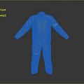High Visibility Yellow Safety Coverall With White Reflective Strips For Daily Wear