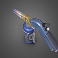 Welding torch gas spray gun handheld welding torch 3d model