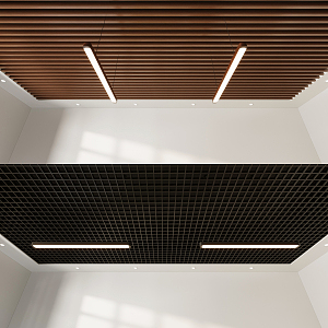 Modern Ceiling Square Ceiling 3d model