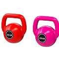 Red and Pink Kettlebells 10 LB Sports Equipment for Fitness Training