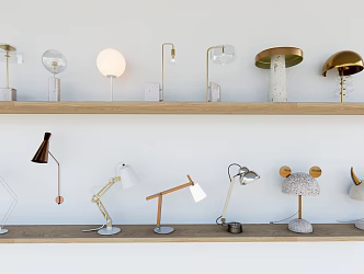 Modern table lamp 3d model