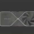 NVIDIA GeForce RTX Graphics Card with Cooling Fan and Metallic Casing