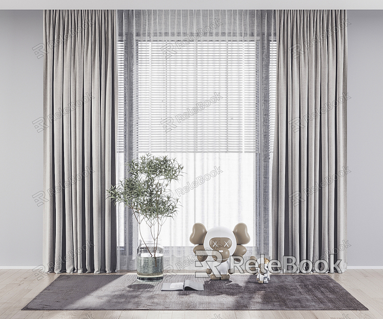 Modern Curtains model