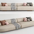 Modern Multiplayer Sofa 3d model