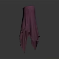 Elegant Pink Asymmetrical Hem Skirt With Soft Fabric And Flowy Design