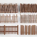 Different Styles of Wooden Railings for Garden and Home Decoration