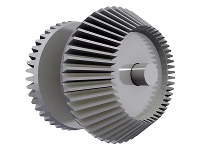 Durable Metal Gear Precision Mechanical Hardware Tools For Industrial Engineering 3d model