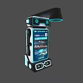 modern all-in-one machine 3d model