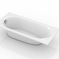 Modern Bathroom Supplies Bathtub 3d model