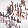 Modern Key 3d model