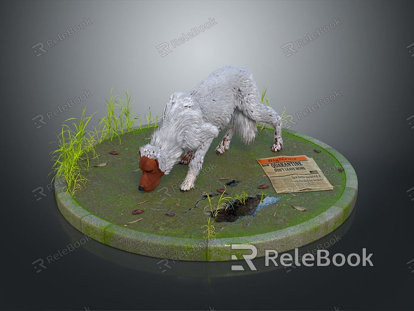 Wolf Cartoon Wolf Animation Wolf Animation Wolf Wolf Big Bad Wolf Wolf Warrior Cartoon Character Cartoon Animal model