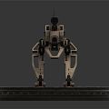 Modern Robot Patrol Robot Security Robot 3d model