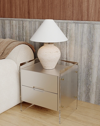 Modern table lamp table lamp side table lamp 3d model