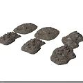 Unique Animal Inspired Silver Metal Decorative Pieces With Intricate Hollow Patterns