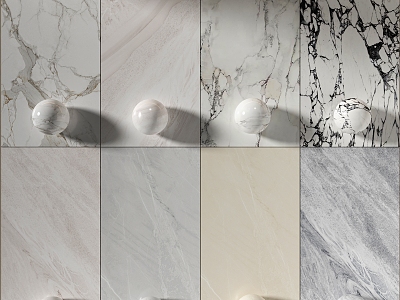 Marble Texture Wall Slab Stone Wall Slab Wall Trim Rock Slab model