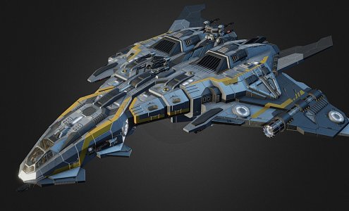 Starfighter 3d model