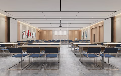 Conference Room Lecture Hall 3d model