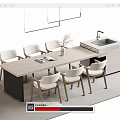Modern Bar Counter With Wooden Top Comfortable Chairs And Marble Sink Design