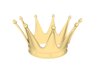 The Modern Crown 3d model