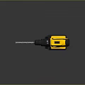Redfield Cordless Drill With Yellow And Black Design And Battery Base