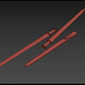 Modern Sword 3d model