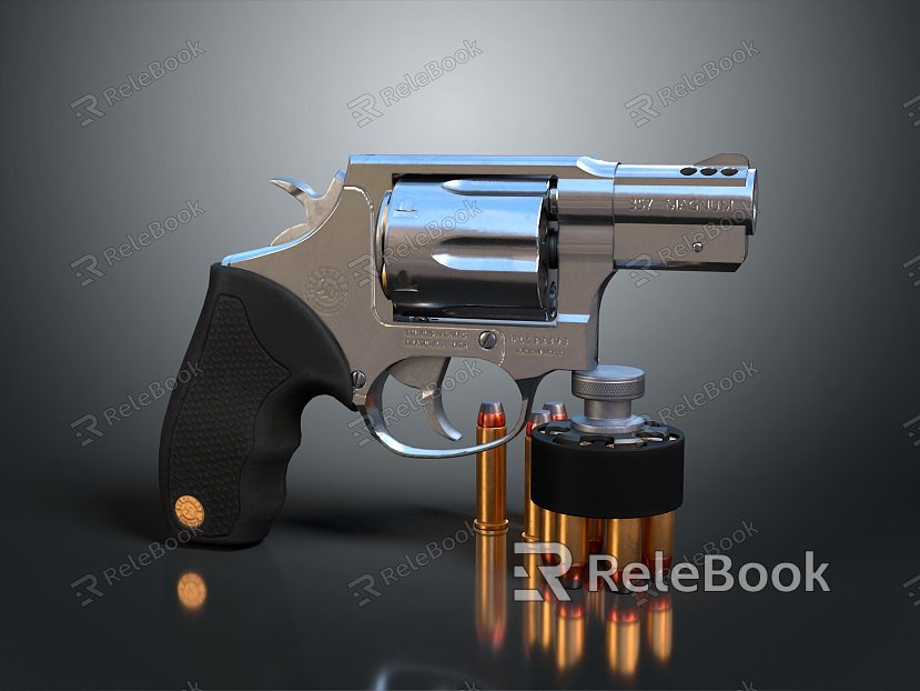 Revolver bullet magazine revolver pistol pistol semi-automatic pistol automatic pistol modern weapon model