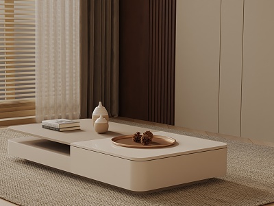 Modern coffee table model