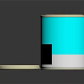 Household Paint Cans In Various Colors For Home Decoration And Use