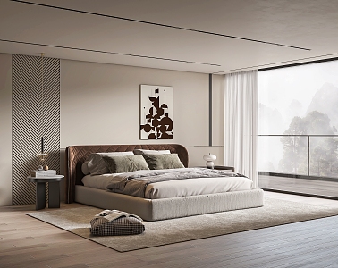 Modern Bedroom 3d model